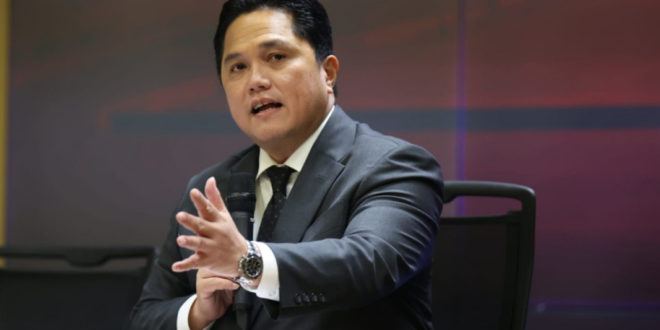 Ketua Umum PSSI, Erick Thohir menyatakan penetapan MNC Group sebagai pemegang hak siar pertandingan timnas Indonesia sepanjang 2023