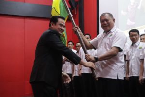 Pengurus Provinsi (Pengprov) Persatuan Bulutangkis Seluruh Indonesia (PBSI) Sumatera Selatan, secara resmi melantik sebanyak 43 pengurus (PBSI) Kabupaten Musi Banyuasin Masa Bakti 2023 – 2027, Minggu (11/6/2023)
