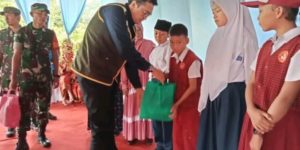 Karya Bakti TNI Satkowil Semester-II Tahun Anggaran 2023 Kodim 0401 Muba Resmi Dimulai (Foto:Pemkab Muba)