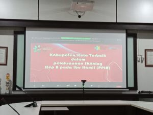 Kabupaten Musi Banyuasin (Muba) berhasil mendapatkan peringkat 3 (Tiga) tertinggi untuk cakupan Skrining Hepatitis pada Ibu Hamil se Indonesia