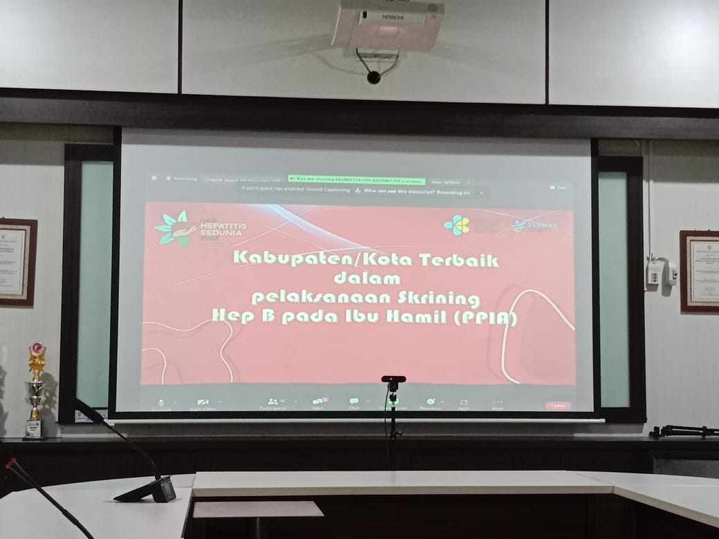 Kabupaten Musi Banyuasin (Muba) berhasil mendapatkan peringkat 3 (Tiga) tertinggi untuk cakupan Skrining Hepatitis pada Ibu Hamil se Indonesia