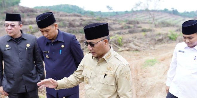 pendirian kampus Perguruan Tinggi Nahdlatul Ulama (PTNU) di Kecamatan Tungkal Jaya, Rabu (19/7/2023)