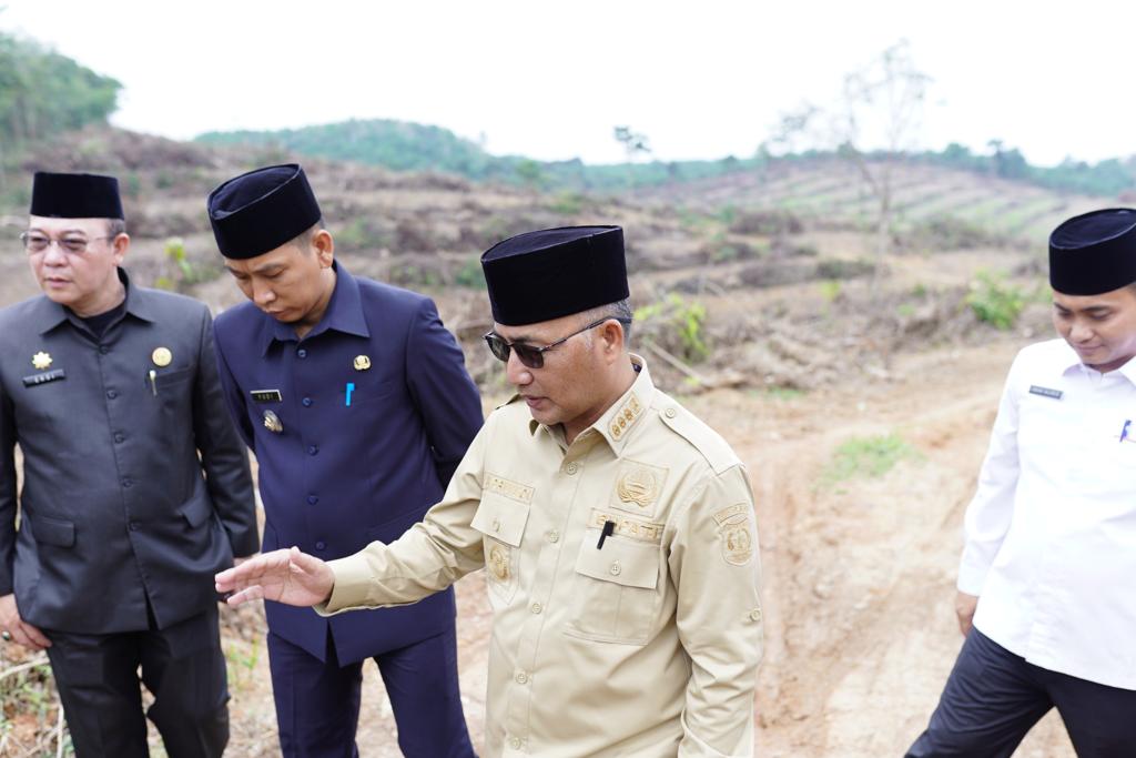 pendirian kampus Perguruan Tinggi Nahdlatul Ulama (PTNU) di Kecamatan Tungkal Jaya, Rabu (19/7/2023)