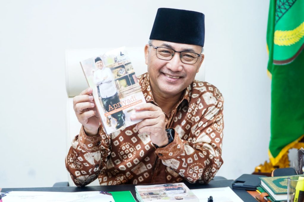 Buku berjudul “Apriyadi dari Kepala Desa ke Kursi Pj Bupati Muba,” telah terbit. Jumat (28/7/23)