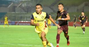 Ali Koroy resmi bergabung dengan Sriwijaya FC. (FOTO: INSTAGRAM).