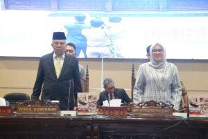 Rapat dipimpin Wakil Ketua DPRD Provinsi Sumatera Selatan Kartika Sandra Desi bertempat di Ruang Rapat DPRD Prov Sumsel, Selasa, (7/8/2023)