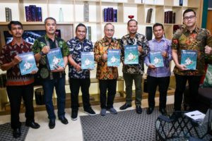 H.Apriyadi Mahmud penjabat Bupati Musi Banyuasin didampingi kepala dinas kominfo Herryandi Sinulingga, AP, plt, Kabag Protokol, Agung Perdana, Kepala Bidang Komunikasi Publik Kartiko Buwono, kasubag protokol Sigit dan jajaran, Sabtu (5/08/2023) di Jakarta