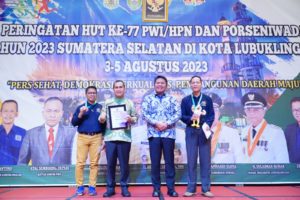 Dihadiri oleh anggota PWI se Sumatera Selatan bertempat di Grand Zury, Kota Lubuk Linggau, Sabtu (5/8/2023)