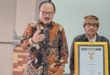 Malam Anugerah SMSI 2023 di Hall Dewan Pers, Kebon Sirih, Jakarta, hari Jumat (11/08/2023).