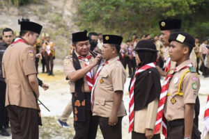 Bumi Perkemahan Green Land Park Bangko Barat, Tanjung Enim Kabupaten Muara Enim, secara resmi dibuka oleh Gubernur Sumsel H Herman Deru pada Jum’at (4/8/2023) pagi.