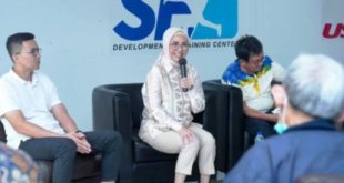 Ketua Dewan Perwakilan Rakyat Daerah (DPRD) Sumsel yang juga sebagai Ketua Persatuan Boling Indonesia Sumsel, Hj. Anita Noeringhati, memimpin Rapat Pengurus dalam rangka persiapan Pra PON dan Leanpuri Cup tahun 2023. (foto : bekisarmedia.id/aprizal)