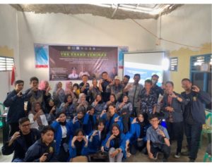 Produksi Hilir Kampung Laos : Pioneer Digital Society Aspek Ekonomi di Desa Merah Mata, Kecamatan Banyuasin I, Kabupaten Banyuasin, pada hari Sabtu tanggal 12 Agustus 2023.