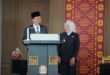 Wali Kota Palembang, Harnojoyo, dan Wakil Wali Kota Palembang, Fitrianti, menghadiri Masa Persidangan III Tahun 2023 DPRD Kota Palembang dengan agenda Pemberhentian dan Peresmian Pengangkatan Wakil Ketua DPRD Kota Palembang pada sisa masa jabatan 2019-2024