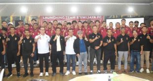 Sebanyak 27 pemain diperkenalkan kepada masyarakat dalam acara launching team Sriwijaya Football Club (SFC) di Gold Lounge, The Royal Palembang Gold Center), pada hari Jum'at tanggal 1 September 2023. (foto : Media Officer Sriwijaya FC)
