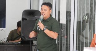 VP Sustainability PT. Bukit Asam Tbk, Hartono. (foto : SMSI Sumsel)