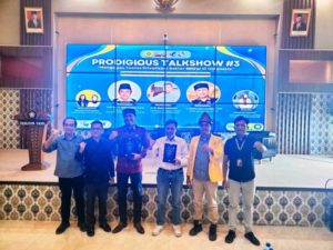Prodigious Talkshow dengan tema Mengupas Tuntas Privatisasi Sektor Energi di Indonesia diselenggarakan oleh BEM UNSRI di Gedung Fakultas Ilmu Komputer (Fasilkom) UNSRI pada hari Jumat tanggal 6 Oktober 2023.