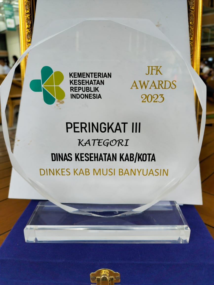 Muba Kabupaten Pertama di Luar Jawa Raih Penghargaan dari Kemenkes