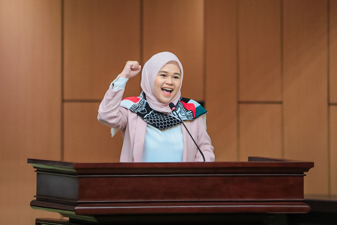 Anggota Dewan Perwakilan Daerah Republik Indonesia dari Provinsi Sumatera Selatan, Jialyka Maharani. (foto : Humas DPD RI)