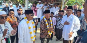 Nono Sampono saat menghadiri acara peresmian Mushala Assolihin di Desa Rhun, Kecamatan Banda, Kabupaten Maluku Tengah, dalam sebuah rangkaian Kunjungan Kerja pada hari Rabu tanggal 8 November 2023. (foto : DPD.go.id)