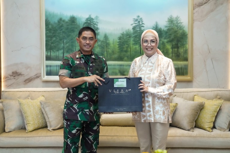 Ketua DPRD Sumsel Terima Silaturahmi dari Komandan Resor Militer Garuda Dempo