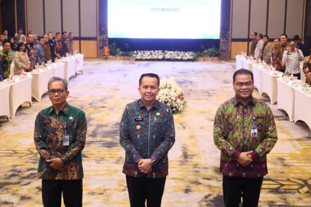 Kegiatan dipimpin langsung oleh Penjabat (Pj) Gubernur Sumsel Agus Fatoni yang juga bertindak selaku Ketua Umum TPID Sumsel bertempat di Ballroom Hotel Santika Premiere Palembang, Kamis (9/11/2023).