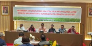 Suasana Pemilihan Ketua Umum Ikatan Keluarga Alumni (IKA) Fakultas Hukum (FH) Universitas Muhammadiyah Palembang (UMP) Periode 2023-2027, pada hari Jumat tanggal 10 November 2023 di Hotel Swarna Dwipa, Palembang. (foto : MusiNews.id/Mamad)
