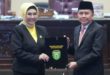 Pimpinan dan Anggota DPRD Sumsel menyampaikan aspirasi dari Masyarakat masing-masing Dapilnya pada Rapat Paripurna LXXVI (76) dengan agenda penyampaian laporan hasil Kegiatan Reses Pimpinan dan Anggota DPRD Sumatera Selatan. (foto : Humas DPRD Sumsel)