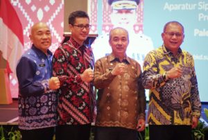 Musni Wijaya S Sos MSi menghadiri acara Rapat Koordinasi (Rakor) kepegawaian antara Badan Kepegawaian Daerah (BKD) Provinsi Sumatera Selatan dengan BKPSDM Kabupaten Kota se Sumatera Selatan tahun 2023 di Hotel Novotel Palembang, Kamis (02/11/2023).