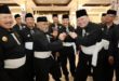 Ketua DPD RI, AA LaNyalla Mahmud Mattalitti, menghadiri acara "Deklarasi Pemilu Damai" yang diinisiasi salah satu organisasi bela diri silat terbesar di tanah air, Persaudaraan Setia Hati Terate. (foto : dpd.go.id)