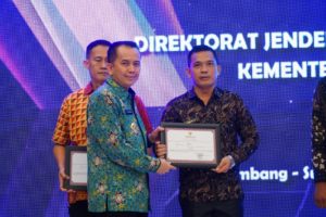 Kegiatan ini diselenggarakan oleh Direktorat Jenderal Bina Pemerintahan Desa Kementerian Dalam Negeri RI bertempat di Hotel The Zuri Palembang, Rabu (8/11/2023).