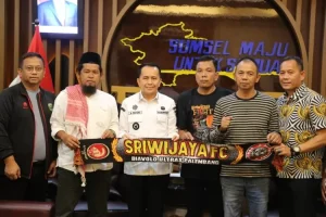 Kadispora menggelar rapat pemegang saham hingga kepengurusan demi menyelamatkan Sriwijaya FC di Liga 2. (Dok. Humas Pemprov Sumsel)