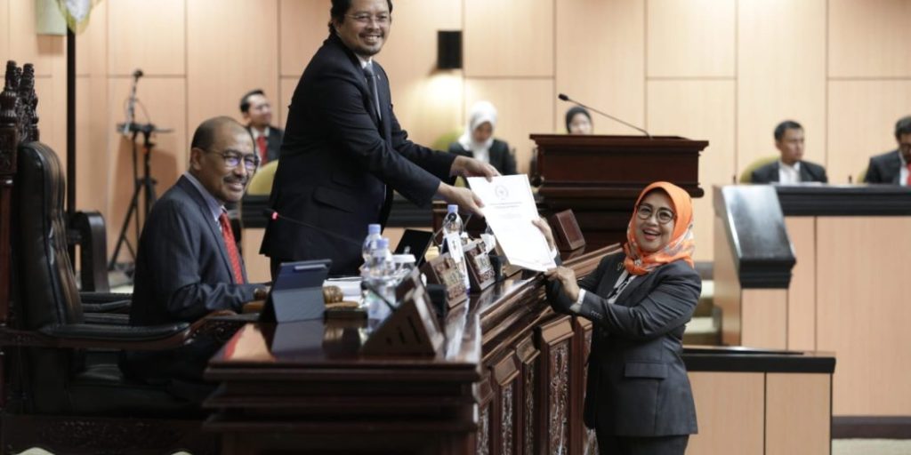Wakil Ketua Komite I Dewan Perwakilan Daerah Republik Indonesia, Sylvia Murni. (foto : DPD)