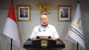 Ketua Dewan Perwakilan Daerah Republik Indonesia, LaNyalla Mahmud Mattalitti. (foto : DPD RI)