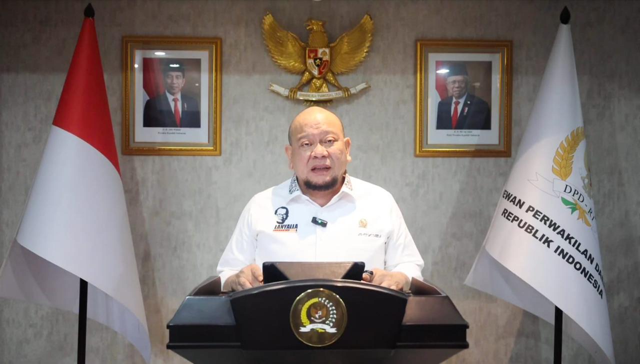 Ketua Dewan Perwakilan Daerah Republik Indonesia, LaNyalla Mahmud Mattalitti. (foto : DPD RI)