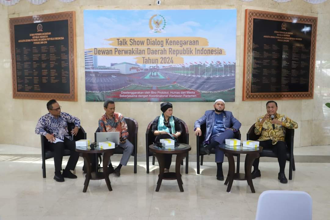 Dialog Kenegaraan DPD RI yang digelar di Gedung DPD RI tanggal 6 Maret 2024