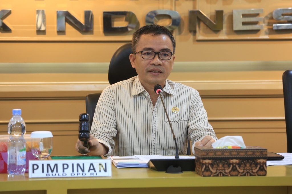 Ketua Badan Urusan Legislasi Daerah (BULD) Dewan Perwakilan Daerah (DPD) Republik Indonesia, Stefanus Ban Liow.