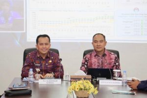 Kepala Badan Pusat Statistik (BPS) Provinsi Sumatera Selatan (Sumsel) Moh Wahyu Yulianto dalam rilis resmi BPS Sumsel digelar di auditorium Bina Praja Pemprov Sumsel, Jumat (1/3/2024)