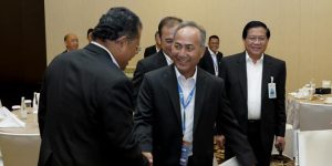 Pj. Bupati Kabupaten Musi Banyuasin (Muba), H. Apriyadi Mahmud, mengikuti rangkaian Rapat Umum Pemegang Saham (RUPS) Bank Sumsel Babel Tahun Buku 2023 di Ballroom Fairmont Hotel, Jakarta, hari Rabu tanggal 6 Maret 2024. (foto : Dinkominfo Muba)