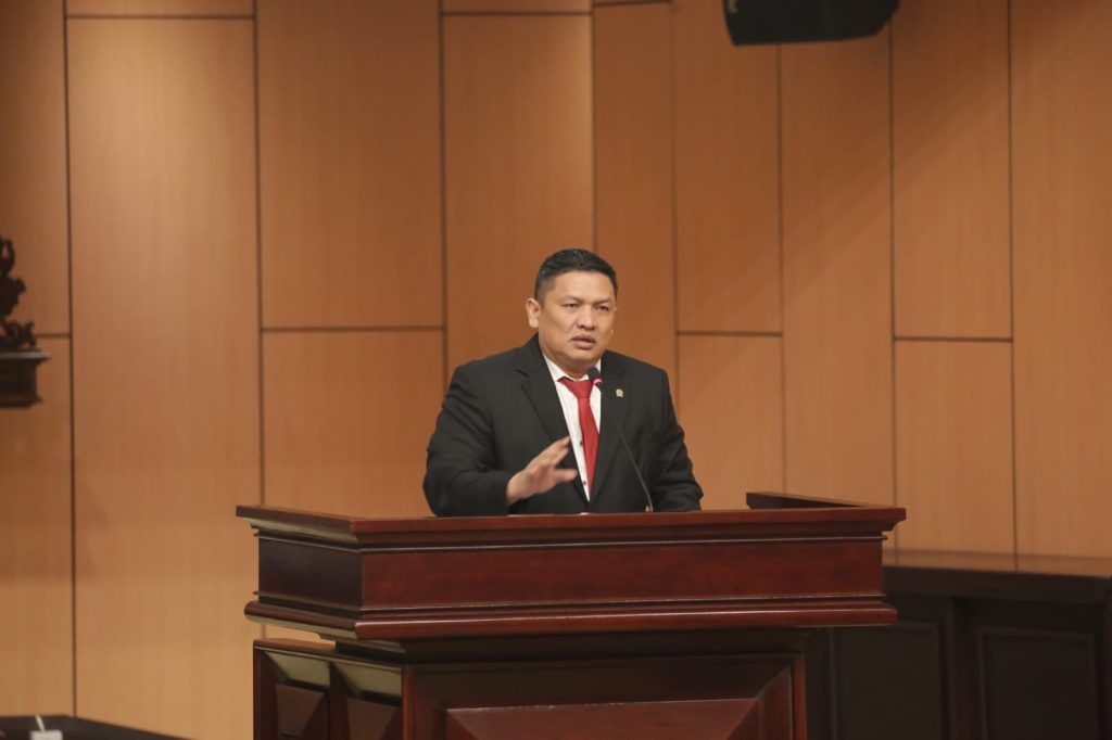 Anggota Dewan Perwakilan Daerah Republik Indonesia asal Provinsi Kalimantan Utara, Fernando Sinaga.