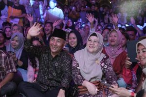 Suasana berbeda pada rangkaian pembukaan Musabaqoh Tilawatil Qur'an (MTQ) Tingkat Provinsi Sumatera Selatan, Jumat (3/5/2024) tadi malam.