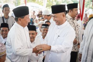 Sebanyak 270 Jemaah Calon Haji (JCH) asal Kabupaten Musi Banyuasin senyum sumringah bahagia, Jumat (10/5/2024) di Hotel Gambo & Residence Sekayu.