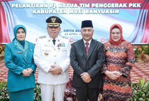 Majukan Muba, Pj Bupati Sandi Fahlevi Diperkuat Sekda Apriyadi