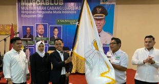Gusti Prabowo Randu Bhaskoro terpilih secara aklamasi sebagai Ketua Umum BPC HIPMI Kabupaten OKU dalam kegiatan Muscab yang dipimpin langsung oleh Ketua Bidang Organisasi, Keanggotaan, dan Kelembagaan (OKK) Badan Pengurus Daerah (BPD) HIPMI Provinsi Sumatera Selatan (Sumsel), M Sulaiman.