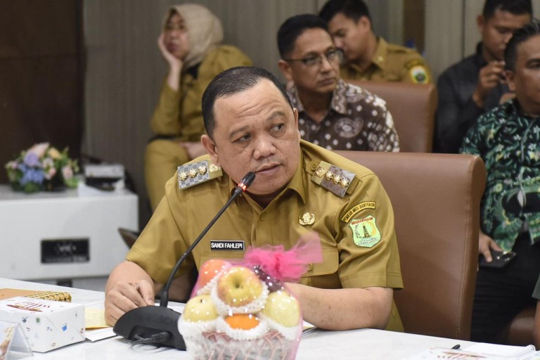 Kegiatan tersebut diselenggarakan di Ruang Rapat Bina Praja Pemprov Sumsel, Palembang, Sumatera Selatan, Selasa (11/6/2024).