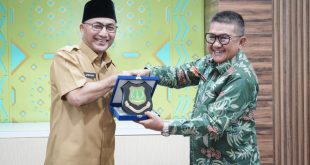 Kegiatan ini berlangsung di Ruang Rapat Serasan Sekate, Senin (10/6/2024)