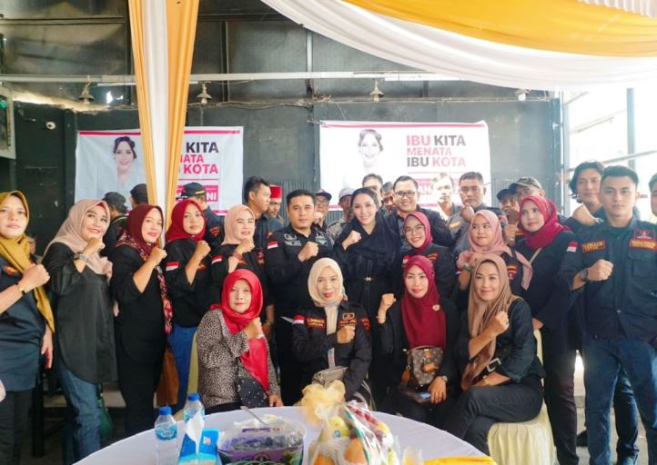 Dewan Pimpinan Daerah (DPD) Gerakan Rakyat Indonesia Bersatu (GRIB) Jaya Provinsi Sumatera Selatan (Sumsel) dan jajaran, melakukan silaturahmi dengan Bakal Calon Wali Kota Palembang, Nandriani Octarina, di Markas Besar GRIB Jaya Sumsel, pada hari Rabu pagi, tanggal 19 Juni 2024.