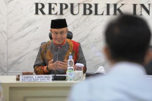 Badan Akuntabilitas Publik (BAP) Dewan Perwakilan Daerah (DPD) Republik Indonesia (RI) menggelar Rapat Dengar Pendapat (RDP) dengan memanggil perwakilan dari Kementerian Energi dan Sumber Daya Mineral (Kementerian ESDM) dan Kementerian Badan Usaha Milik Negara (Kementerian BUMN).