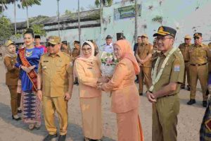 Apel perdana besar yang dihadiri seluruh Organisasi Perangkat Daerah (OPD) dilingkungan Pemerintah kota Palembang, yang dipimpin Penjabat Walikota Palembang (Pj) Ucok Abdulrauf Damenta