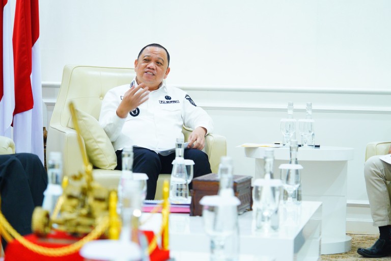 Penjabat (Pj) Bupati Musi Banyuasin H Sandi Fahlepi menerima kunjungan dari jajaran Kantor Pelayanan Perbendaharaan Negara (KPPN) Sekayu, Rabu (3/7/2024) di Ruang Audiensi Bupati.