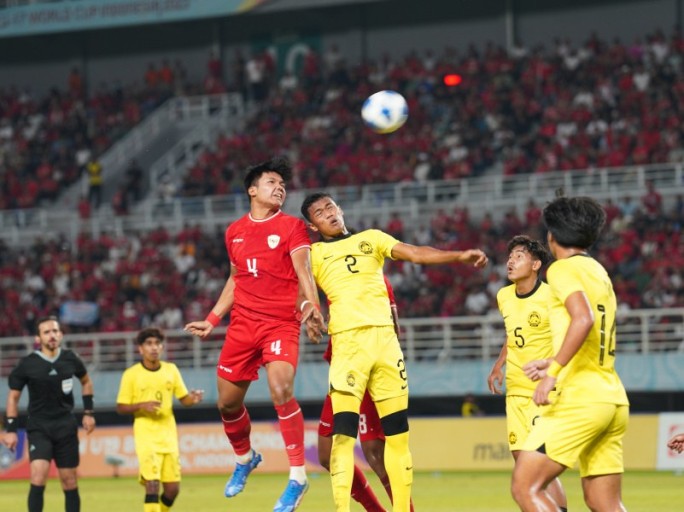Garuda Nusantara menang 1-0 atas Malaysia di Stadion Gelora Bung Tomo, Surabaya, Sabtu (27/7).